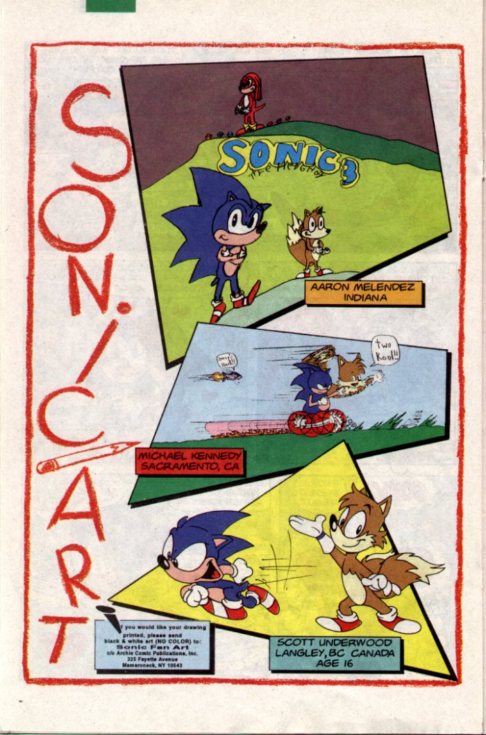 Sonic - Archie Adventure Series January 1995 Page 15